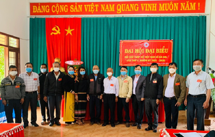 Đại hội đại biểu Hội Chữ thập đỏ xã Ea Sol lần thứ V, nhiệm kỳ 2021-2026.